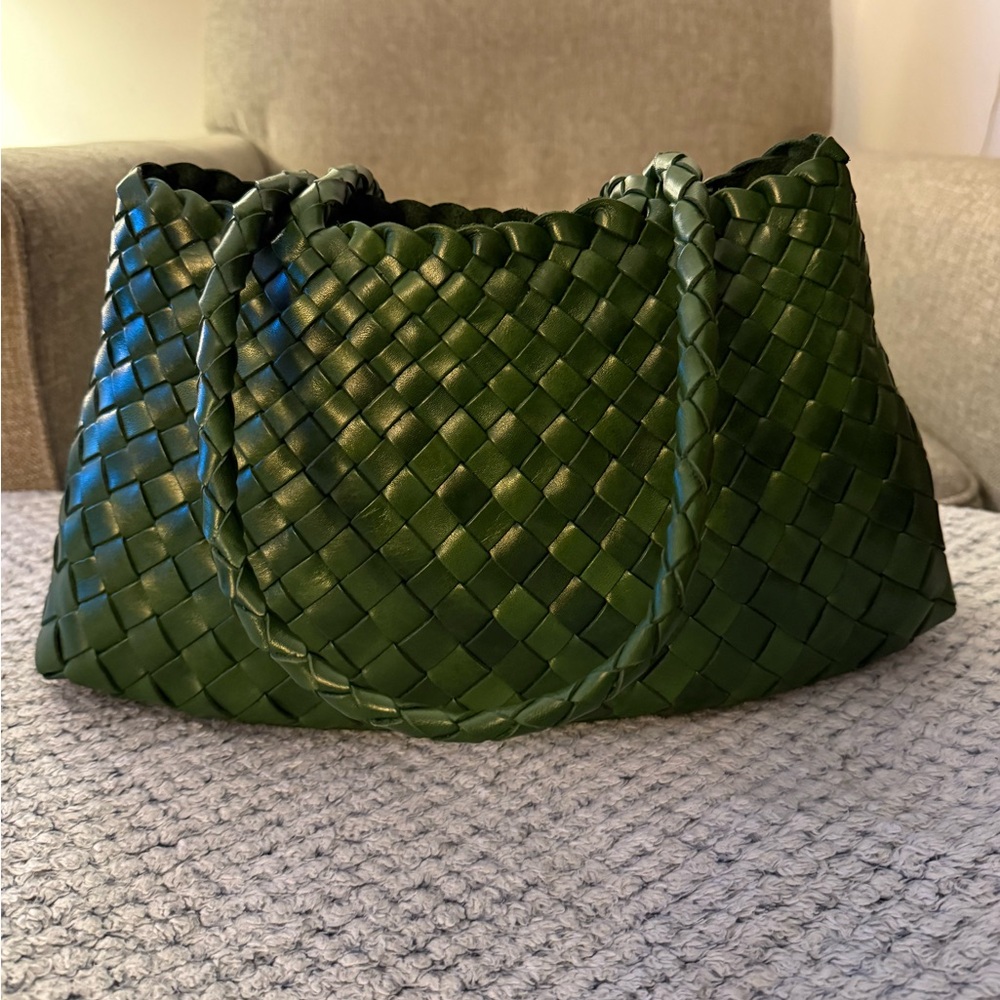 Santa Croce Inspired by Woven Leather Tote